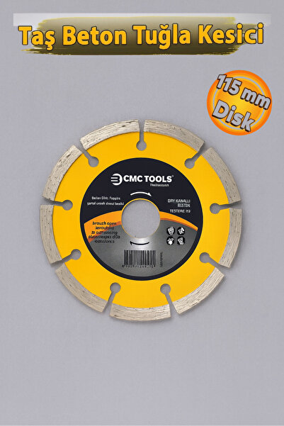 CMC Tools Soketli Beton Mermer Granit Kesici Taş 115 mm
