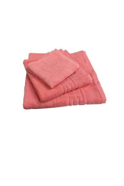 BAOLISHI PAKISTAN Set 6 prosoape din 100% bumbac, design grecesc, 500 g/m², roz