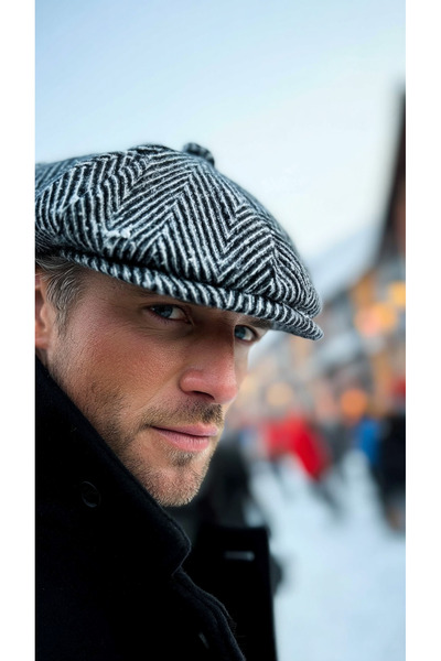 LAGRANZE Stamps British Vintage Men's Hat