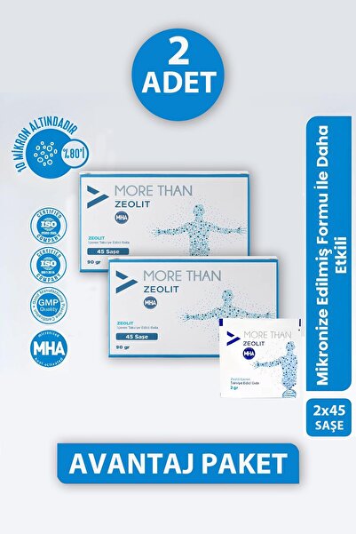 MORE THAN Zeolit 45 Saşe 2 Adet