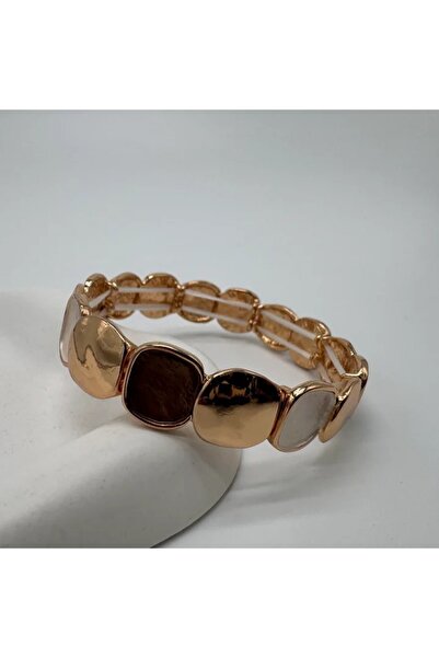 TAKIŞINA Divine Pulse Özel Seri Golden Silence Kelepçe Bilezik - Gold
