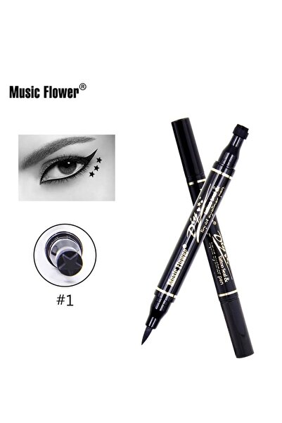 Music Flower قلم ختم خاص للمكياج مقاوم للماء والعرق