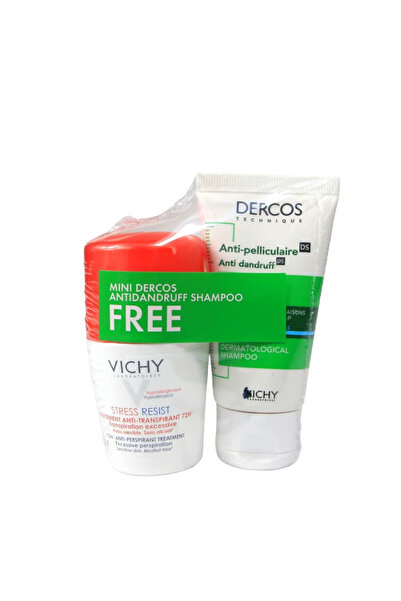 Vichy Vichy Stress Resist Deodorant + Anti-Dandruff Shampoo (Free Gift)