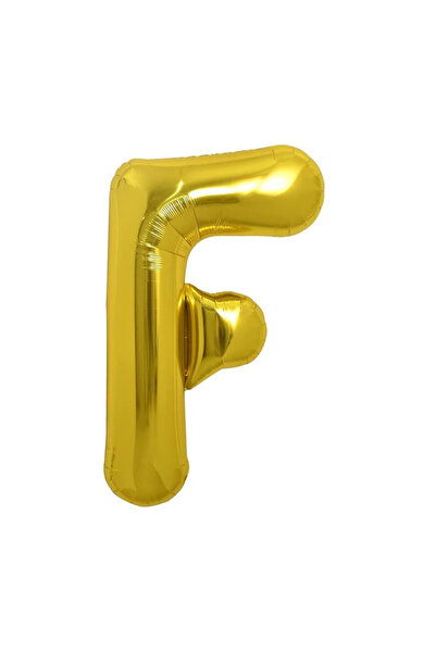 SDEPOT Balon folie metalizata SDEPOT, litera F, auriu, 40 cm