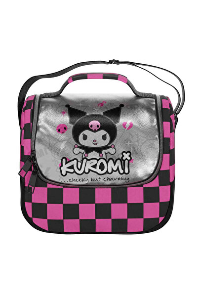 kuromi Checkerboard Patterned Lunch Box 3178