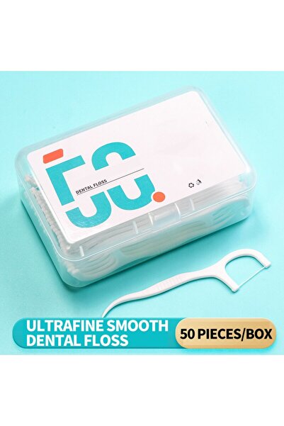 Choice3 3 صناديق تحتوي على 150 قطعة من خيوط تنظيف الأسنان البلاستيكية - تنظيف...