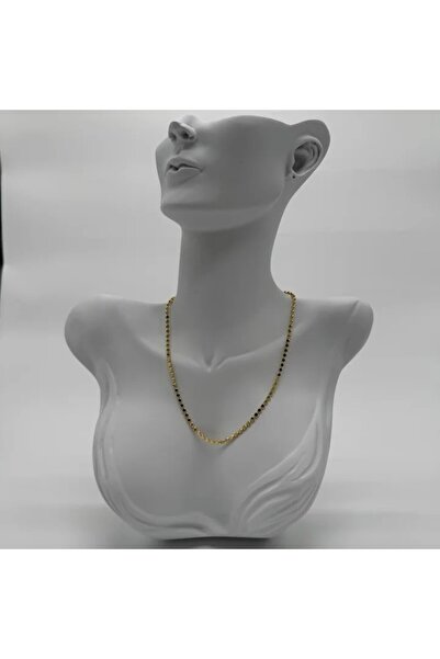 TAKIŞINA Gold Crushed Flake Chain Necklace - Gold