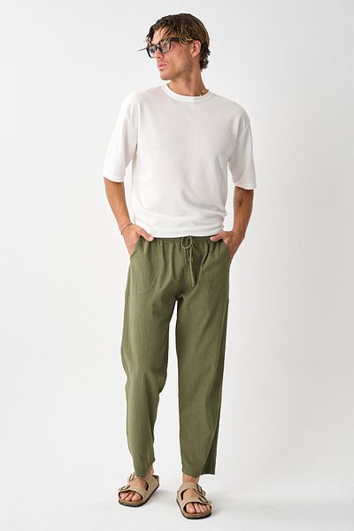 Shooter Sportswear Men's Plus Size Linen Trousers
