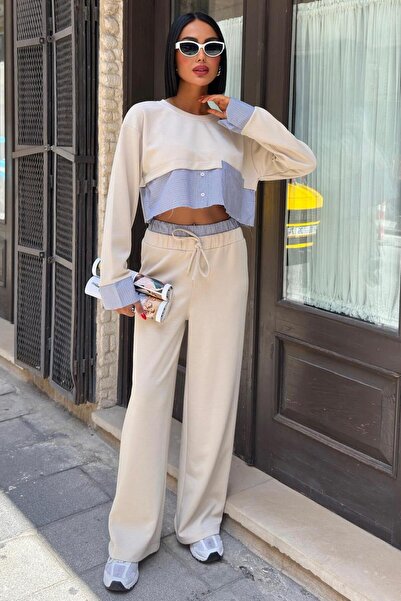 Lijuri Garni Detailed Comfortable Modal Set 10232 R6-C-K1