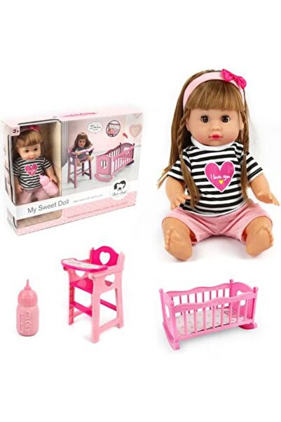 rexa دميتي الجميلة مع كرسي وسرير - 12 ميزة صوتية