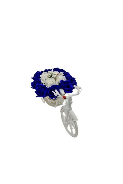 OEM Aranjament floral 30 cm 'bicicleta cu flori'