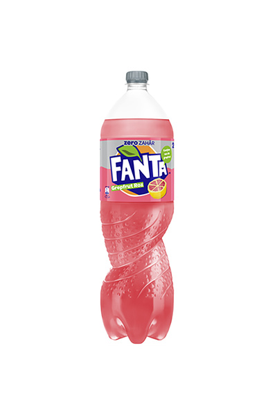 OEM Fanta Pink Grapefruit Zero, 6 x 2 L