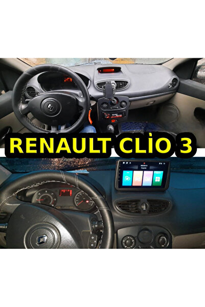 CarSmarT RENAULT CLİO 3 2005/2011 9 İNÇ 4-64 PRO MODEL QLED EKRAN