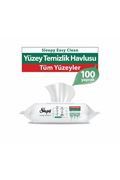 Sleepy مناديل تنظيف الأسطح 100 قطعة