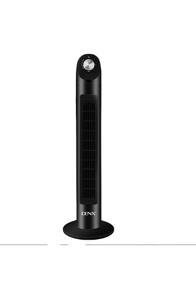 Denx Oscillating Bladeless Tower Fan, Quiet Portable Cooling Fan, Electric Floor Standing Fan x2618