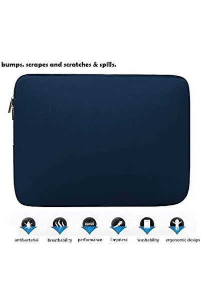 General Store Husă de protecție pentru laptop/tabletă, neopren, albastră