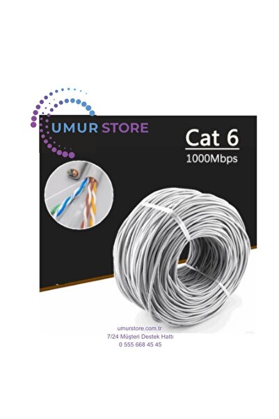 Herz Kaliteli 60MT 60M 60 Metre Cat6 Cat 6 Cat6 Network Ethernet Kablosu Inte...