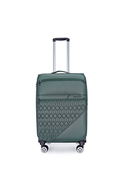 Wexta Valiz Orta Boy Wx-3001 Model Vita Serisi ORTA Boy Haki Kumaş Valiz