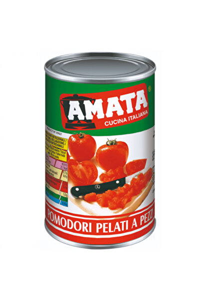 OEM Amata peeled diced tomatoes - 400 gr