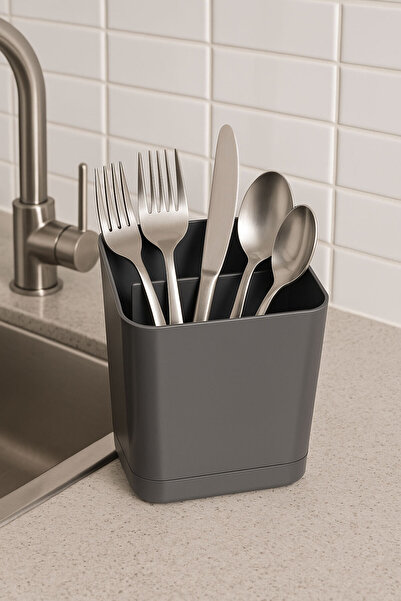 SİHİRLİ AYAKLAR Cutlery Dryer with Bottom Chamber 110X120X170Mm Bpa Free