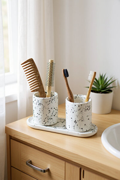 Chiko Mall ΣΕΤ ΜΠΑΝΙΟΥ ΒΑΣΗ ΟΔΟΝΤΟΒΡΑΣΙΛΗΣ ΜΕ ΔΙΣΤΑΣΗ, ΘΗΚΗ ΟΔΟΝΤΟΦΥΛΑΚΙΟΥ, Ο...