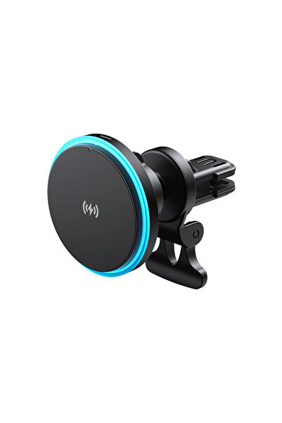 hkm tech MAG Wireless 15W kablosuz hızlı şarj, MagSafe Uyumlu Mıknatıslı Araç...