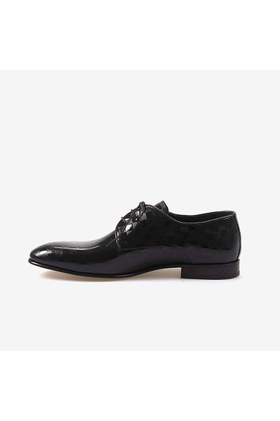 Kemal Tanca Gold Lace-Up Men's Classic Shoes M700