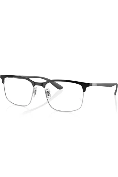Ray-Ban Men's RX6518 3163 Eyeglass Frames, Metal, Grey, 57 mm