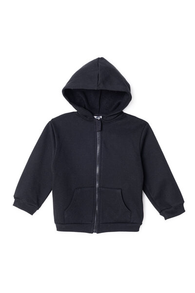 ebebek Hello Baby HelloBaby Erkek Bebek Kapüşonlu Hırka Fermuarlı Uzun Kol