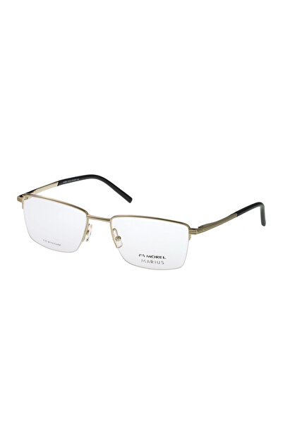 MOREL Rame de ochelari de vedere pentru bărbați 50088M DD11, Metal, Auriu, 57 mm