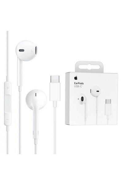 Apple Original A3046 Wired Earphones with Microphone, Type-C, MYQY3ZM/A, Blister