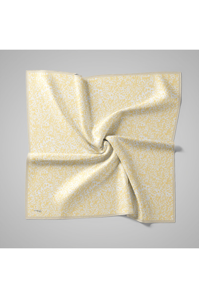 PİRAMİT Natural Patterned Scarf