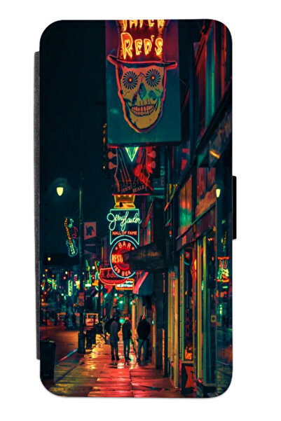 Atlas Husa personalizata tip carte Samsung Galaxy S8 Plus, Street, multicolor...