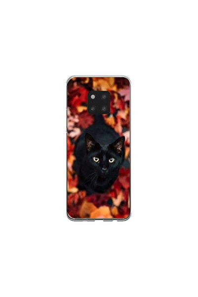 Atlas Προσαρμοσμένη θήκη Huawei Mate 20 Pro, Black Cat #3, πολύχρωμη, S1D1M0017
