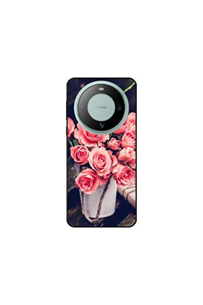Atlas Husa personalizata si Folie de Silicon Huawei Mate 60, Flowers #22, mul...