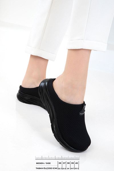 SOHO Black Women's Slippers 20680