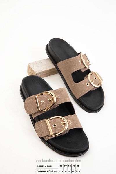 SOHO Mink Suede Women's Slippers 20621