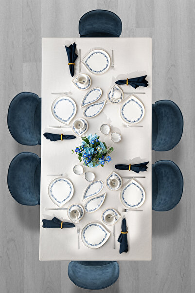 Emsan Casilda Porselen 32 Parça 6 Kişilik Kahvaltı / Servis Takımı