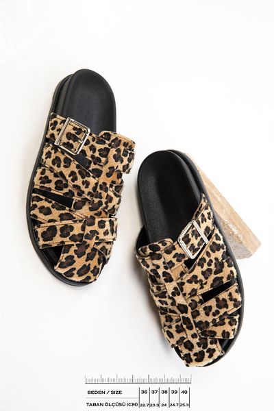 SOHO Leopard Women's Slippers 20700
