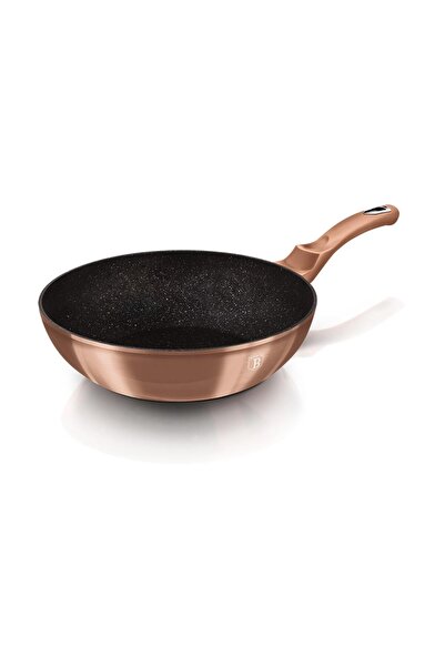 Berlinger Haus Wok, 28 cm, Metallic Line, růžovo-zlatá edice