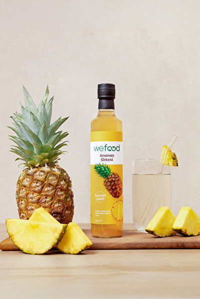 Wefood Ananas Sirkesi 500 ml (Doğal Fermantasyon)