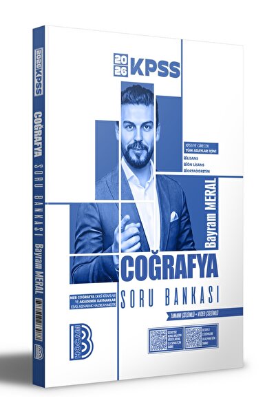 Benim Hocam Yayınları 2026 KPSS Coğrafya Ders Notları ve Tamamı Çözümlü Soru Bankası Seti Benim Hocam Yayınları