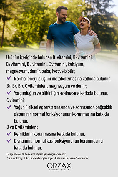 Ocean Orzax Daily One Energy Ginseng CoQ10 30 Tablet