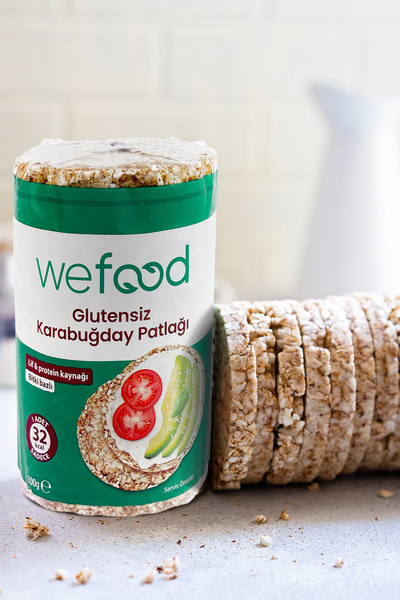 Wefood Glutensiz Karabuğday Patlağı 100 Gr 3'lü
