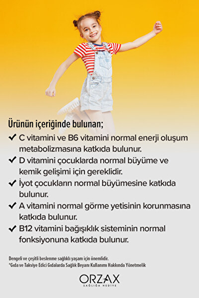 Ocean Gummies Multivitamin KIDS 60 Çiğnenebilir Form