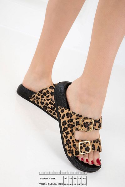 SOHO Leopard Women's Slippers 20494