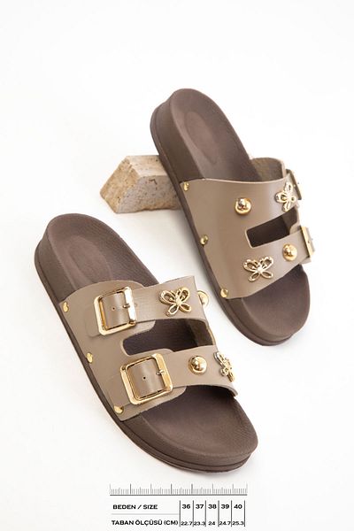 SOHO Mink Women's Slippers 20757