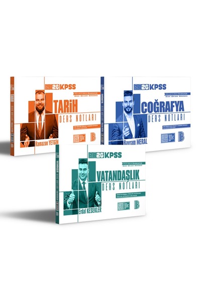 Benim Hocam Yayınları 2026 Güncel Baskı Kpss Genel Kültür Ders Notları Seti