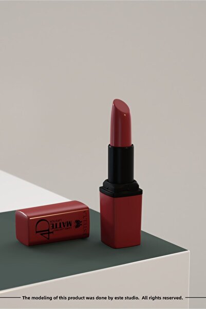 Estella أحمر شفاه يدوم طوال اليوم بألوان عاطفية: Estella 4D Matte Will Be You...