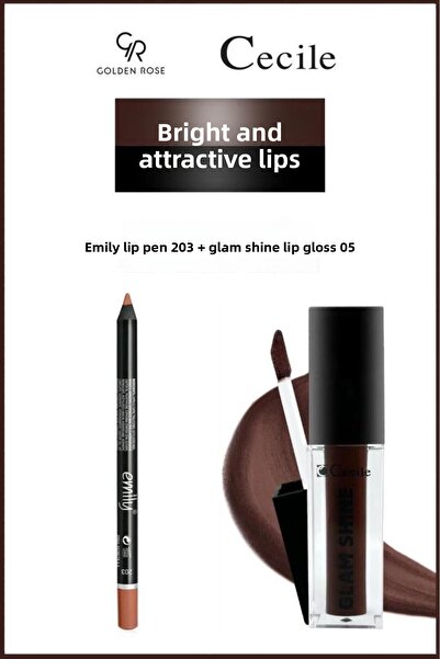 Cecile Glam Shine 05-Emily 203 - Double Spice Set